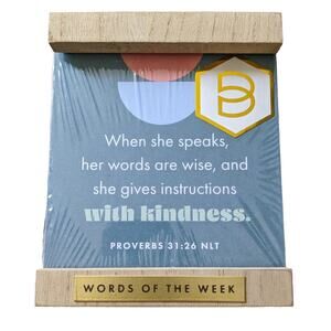 DaySpring, Candace Words of the Week Christianity Tabletop Decoration New